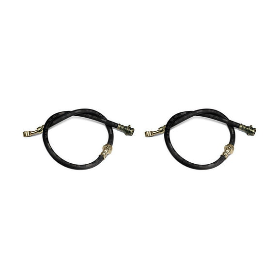 PRFMNCR Brake Hose Front Driver and Passenger Side Brake Line Brake Hydraulic Hose 2Pcs Replacement for Chevrolet Caprice 1974 1975 1976 7.4L V8, for Chevrolet G10 1975 1976 5.7L V8