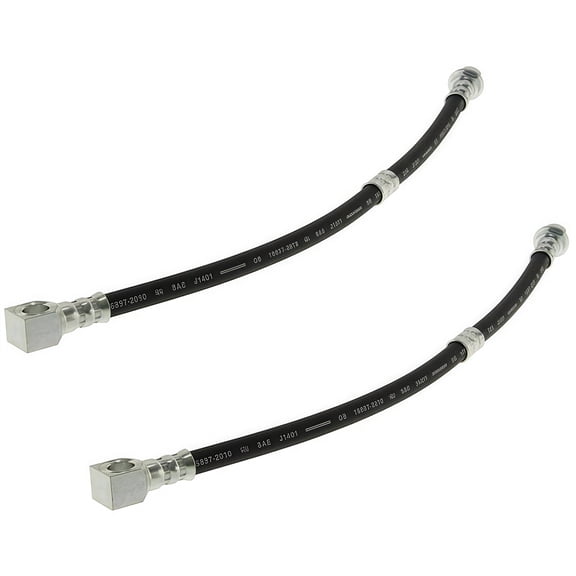 PRFMNCR Brake Hose Front Driver and Passenger Side Brake Line Brake Hydraulic Hose 2Pcs Replacement for Chevrolet Nova 1969 1970 1971 1972 4.1L l6, for Chevrolet Nova 1969 1970 2.5L l4