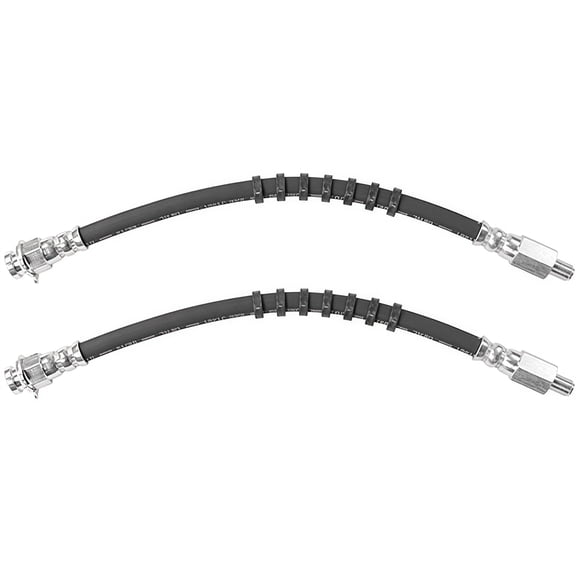PRFMNCR Brake Hose Front Driver and Passenger Side Brake Line Brake Hydraulic Hose 2Pcs Replacement for Ford LTD 1967 4.7L V8, for Mercury Commuter 1967 1968 7.0L V8 Replace# C7AZ2078A
