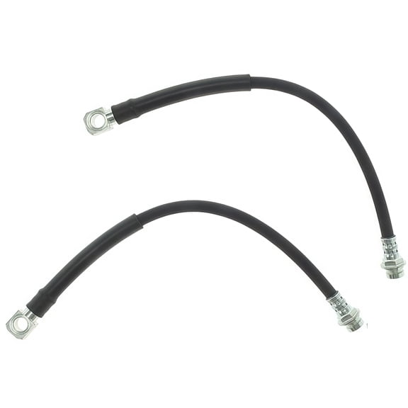PRFMNCR Brake Hose Front Driver and Passenger Side Brake Line Brake Hydraulic Hose 2Pcs Replacement for GMC Sprint 1973 1974 1975 7.4L V8, for GMC Sprint 1973 5.0L V8