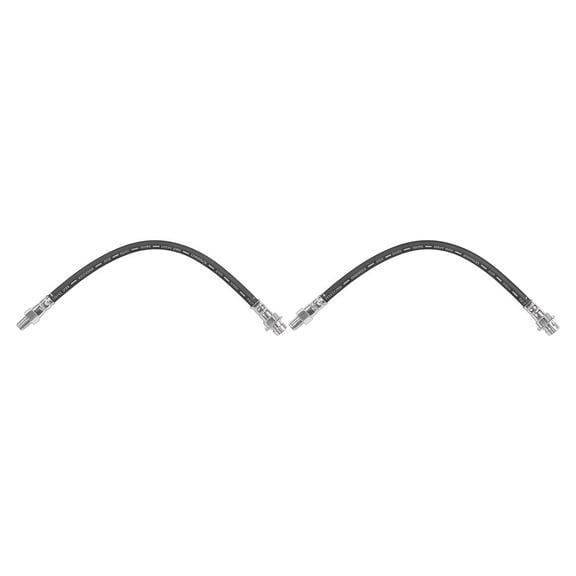 Brake Hose Front Driver and Passenger Side Brake Hydraulic Hose 2Pcs for Hudson Super Series 21 1942 3.5L l6, for Dodge Special 1940 Replace# 1063851, 5450376