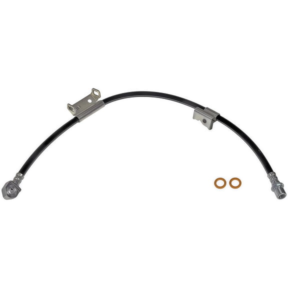 PRFMNCR Brake Hose Front Driver Side Brake Line Brake Hydraulic Hose 1Pcs Replacement for GMC Sierra 1500 Classic 2007 4.8L V8 4WD;AWD;RWD, for GMC Sierra 1500 Classic 2007 6.0L V8 4WD;AWD;RWD