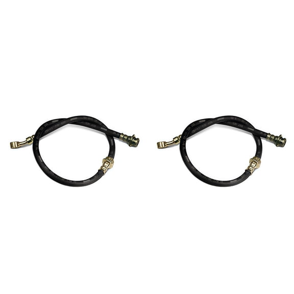 PRFMNCR Brake Hose Front Driver and Passenger Side Brake Line Brake Hydraulic Hose 2Pcs Replacement for Dodge M375 1970, for Dodge P200 Van 1962