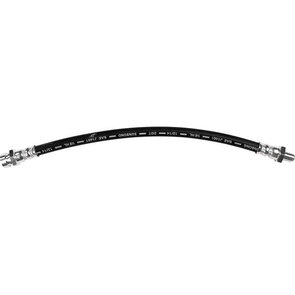 PRFMNCR Brake Hose Front Inner Brake Line Brake Hydraulic Hose 1Pcs Replacement for Dodge Challenger 1978 1979 1.6L l4, for Dodge Conquest 1984 1985 1986 2.6L l4 Replace# MB238154, MA181409, MB004448