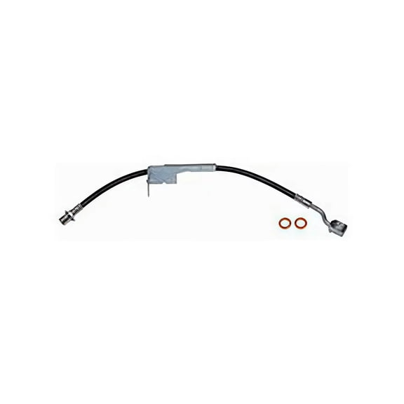 PRFMNCR Brake Hose Front Passenger Side Brake Line 1Pcs Replacement for GMC Sierra 2500 HD 2011-2018 6.0L V8, for Chevrolet Silverado 2500 HD 2011-2018 6.0L V8 Replace# 84260050, 25882060
