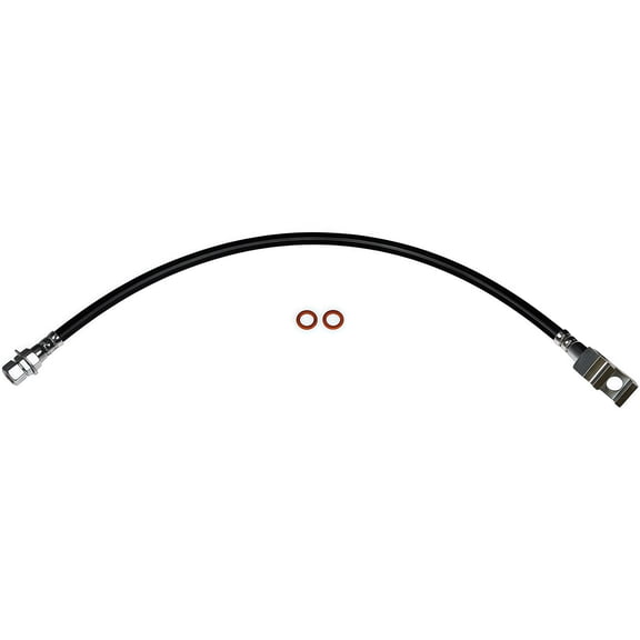 PRFMNCR Brake Hose Rear Center Brake Line Brake Hydraulic Hose 1Pcs Replacement for Ford F-250 Super Duty 1999-2004 6.8L V10 4WD, for Ford Excursion 2000-2005 6.8L V10 4WD Replace# F81Z2282KA