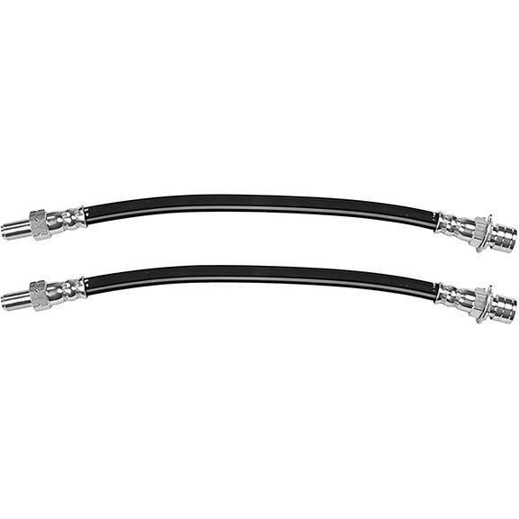 PRFMNCR Brake Hose Rear Driver and Passenger Side Brake Line 2Pcs for International Harvester M1600 Metro II 1987 6.8L V8, for International Harvester 4700LP 1996 12.7L l6 Replace# 578961C2