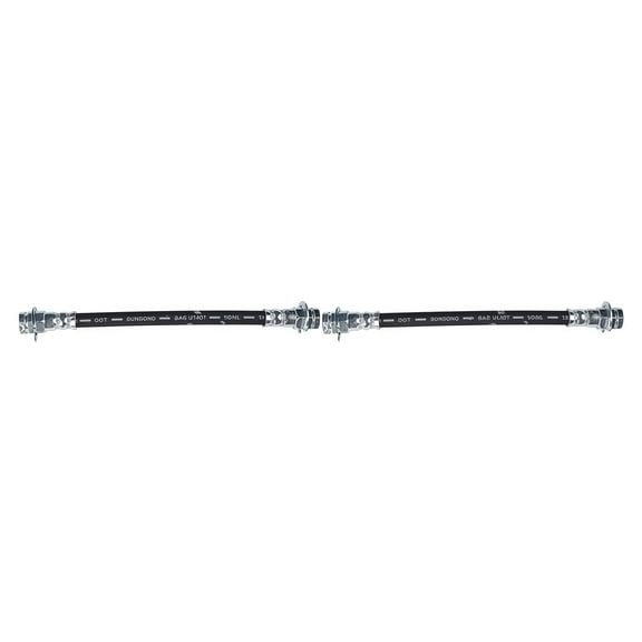 PRFMNCR Brake Hose Rear Driver and Passenger Side Brake Line 2Pcs Replacement for Dodge 400 1982 1983 2.6L l4, for Plymouth Sundance 1987 1988 1989 2.2L l4 Replace# 4126654, 4313153