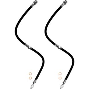 Brake Hose Rear Driver and Passenger Side 2Pcs for Mazda 626 1993-2002 2.0L l4, for Mazda MX-6 1993 1994 1995 1996 1997 2.5L V6 Replace# F32Z2078A, GA2E43980