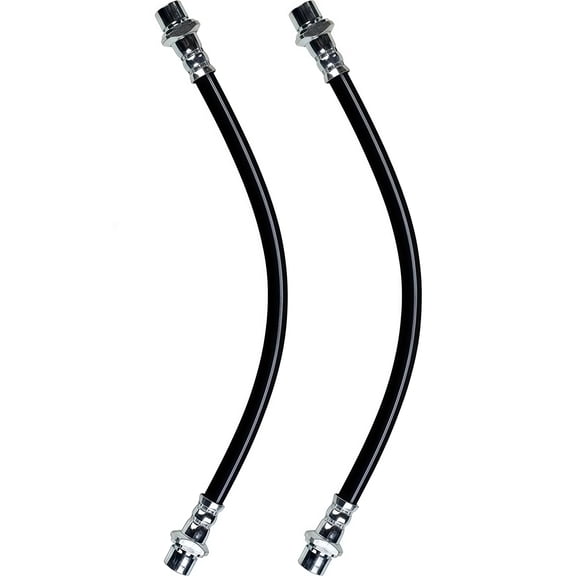 PRFMNCR Brake Hose Rear Driver and Passenger Side Brake Line 2Pcs for Toyota Matrix 2003 2004 2005 2006 1.8L l4, for Geo Prizm 1993-1997 1.6L l4 Replace# 9008094012, 9094702C25, 94852962
