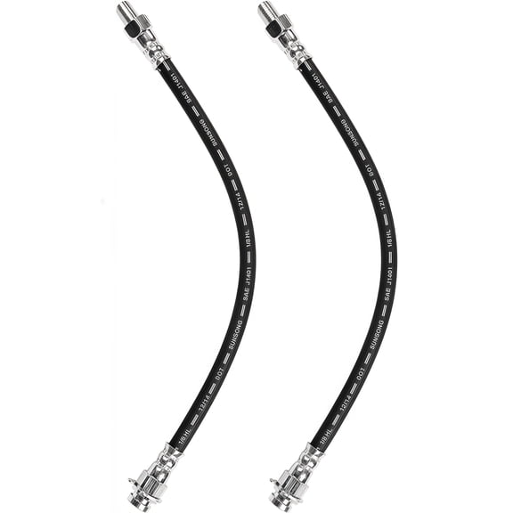 Brake Hose Rear Driver and Passenger Side Brake Hydraulic Hose 2Pcs for Dodge Coronet 1970 1971 6.3L V8, for Dodge Challenger 1971 7.0L V8 Replace# 9750279, C9AZ2078C