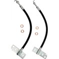 thumbnail image 1 of PRFMNCR Brake Hose Rear Driver and Passenger Side Brake Line Brake Hydraulic Hose 2Pcs Replacement for Ford F-150 2015 2016 2017 2.7L V6 Replace# FL3Z2282B, FL3Z2282D, 1 of 5
