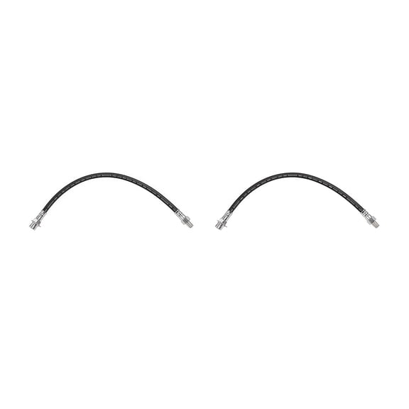 PRFMNCR Brake Hose Rear Driver and Passenger Side Brake Line Brake Hydraulic Hose 2Pcs Replacement for GMC PM250 1956 1957 4.4L l6, for GMC P35/P3500 Van 1967 4.1L l6 Replace# 9750926, 476719, 48185H
