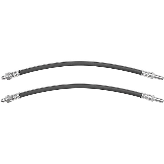 PRFMNCR Brake Hose Rear Driver and Passenger Side Brake Line Brake Hydraulic Hose 2Pcs Replacement for MG Midget 1967-1974 1.3L l4, for MG MGB 1963-1976 1.8L l4