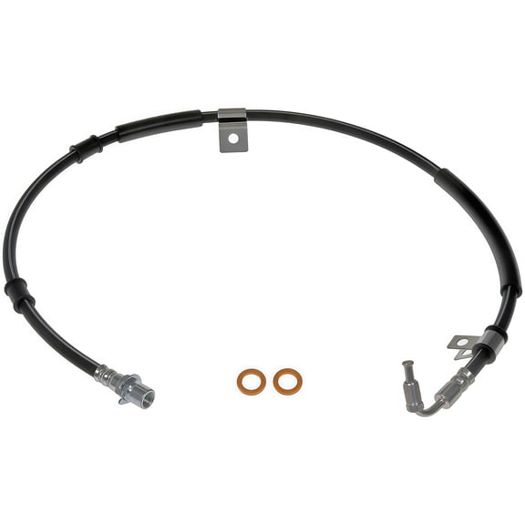 PRFMNCR Brake Hose Rear Driver Side Brake Line 1Pcs Replacement for IC Corporation 3000 IC 2002 2004 7.6L l6, for International Harvester 4300LP 2002-2016 7.6L l6 Replace# 4C4Z2282A