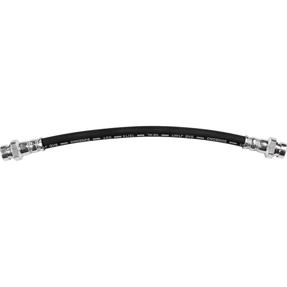PRFMNCR Brake Hose Rear Inner Brake Line Brake Hydraulic Hose 1Pcs Replacement for Dodge Conquest 1984 1985 1986 2.6L l4, for Plymouth Conquest 1984-1986 2.6L l4 Replace# 5873724000, 5873721020