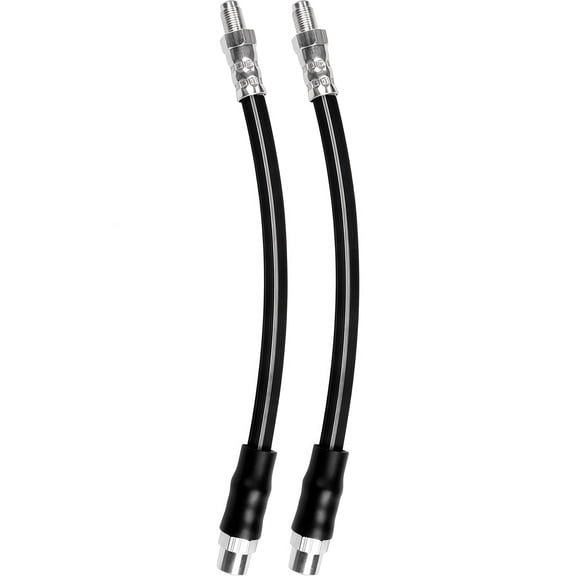 PRFMNCR Brake Hose Rear Outer Brake Line Brake Hydraulic Hose 2Pcs Replacement for Audi 200 Quattro 1989 1990 1991 2.2L l5, for Audi S4 2000 2001 2002 2.7L V6 Replace# 4D0611775C, 8D0611775D
