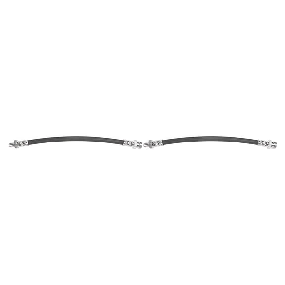 PRFMNCR Brake Hose Rear Outer Brake Line Brake Hydraulic Hose 2Pcs Replacement for Chrysler Conquest 1987 1988 1989 2.6L l4, for Dodge Power Ram 50 1984 2.6L l4 Replace# MB895145, MB587083, MB238159
