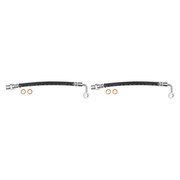 PRFMNCR Brake Hose Rear Outer Brake Line Brake Hydraulic Hose 2Pcs Replacement for Subaru Outback 2000-2004 2.5L H4, for Subaru Legacy 2008 2009 3.0L H6 Replace# 26591AE001, 26541AE05A, 26541AE000