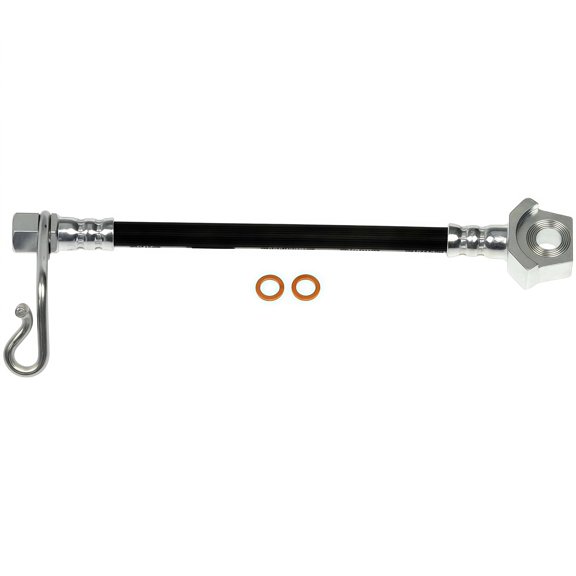 PRFMNCR Brake Hose Rear Passenger Side Brake Line 1Pcs Replacement for Ford Excursion 2000-2005 6.8L V10, for Ford F-250 Super Duty 2003 2004 6.0L V8 Replace# YC3Z2267MA, F81Z2267AA