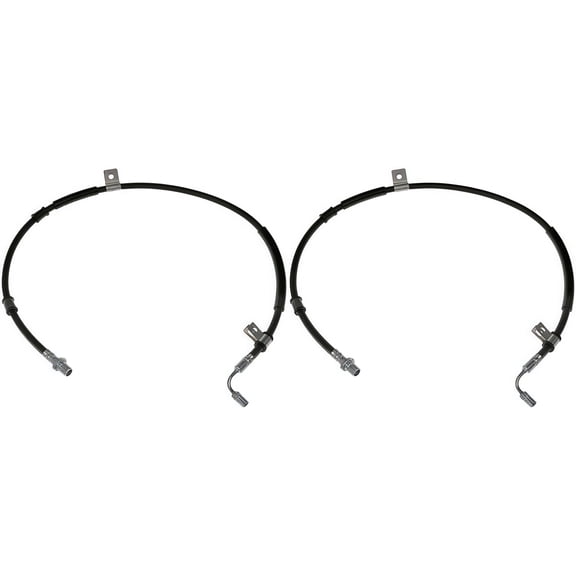 PRFMNCR Brake Hose Rear Passenger Side Brake Line 2Pcs Replacement for Ford F750 2009-2013 2015 6.7L l6, for IC Corporation CE Integrated 2010-2015 7.6L l6 Replace# 9C4Z2C245G, 9C4Z2C245F