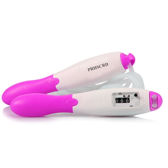 PRHSCRD Jump ropes, Speed Skipping Rope with Calorie Counter, Adjustable Digital Counting Jump Rope for Fitness, Crossfit, Exercise, Workout, Boxing, MMA, Gym