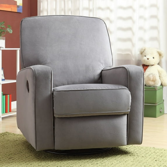 Sutton Swivel Glider Recliner-Color:Zen Grey
