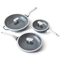 thumbnail image 1 of PRICUSIS 8PCS Ceramic Nonstick Frying Pans Set with Lid (8+10+12 in), Blueberry Gray, 1 of 14