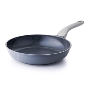 PRICUSIS 8 inch Ceramic Nonstick Frying Pan, Non Toxic Skillet, Induction Compatible & Oven Safe, Dishwasher Safe, Gray