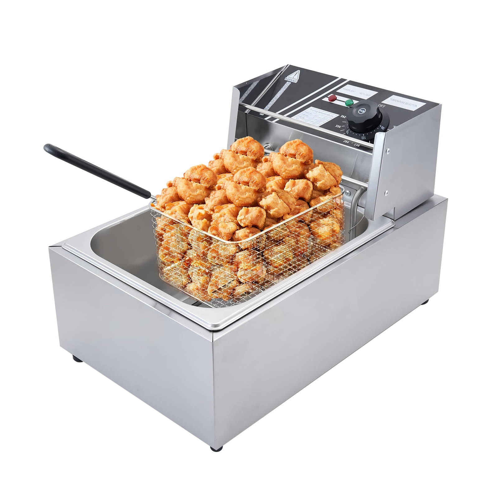 PRIJESSE 6L 1700W Electric Deep Fryer Commercial Tabletop Restaurant