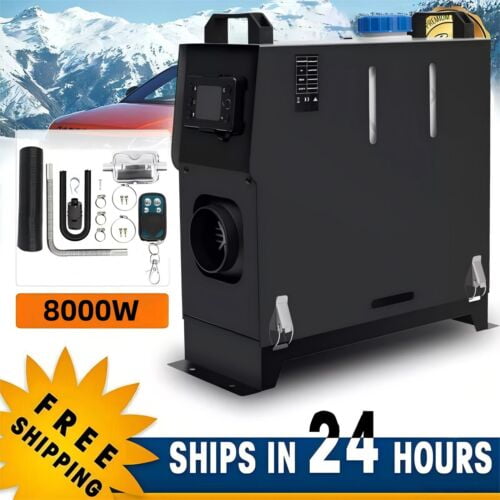 PRIJESSE Diesel Heater 8KW All in One Air Diesel Parking Heater with LCD Monitor