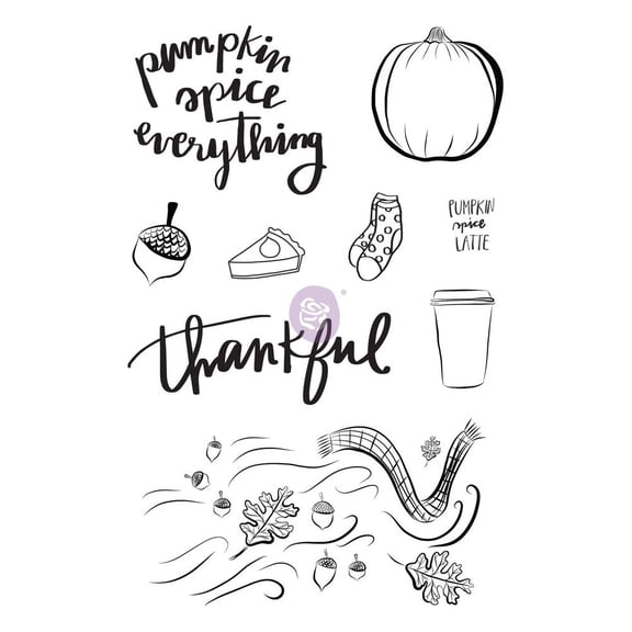 PRIMA MARKETING INC Amber Moon Collection - Cling Stamp UPC 655350993184