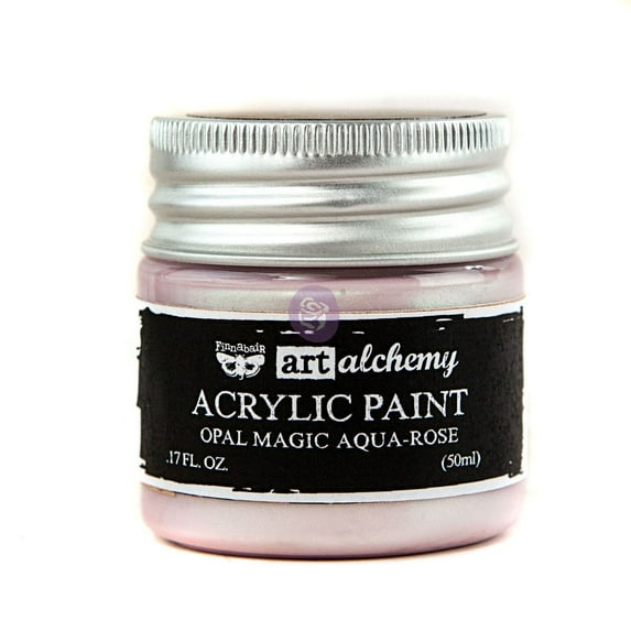 PRIMA MARKETING INC Art Alchemy: Acrylic Paint-Opal Magic Aqua-Rose 1.7 fl.oz (50ml) UPC 655350963613