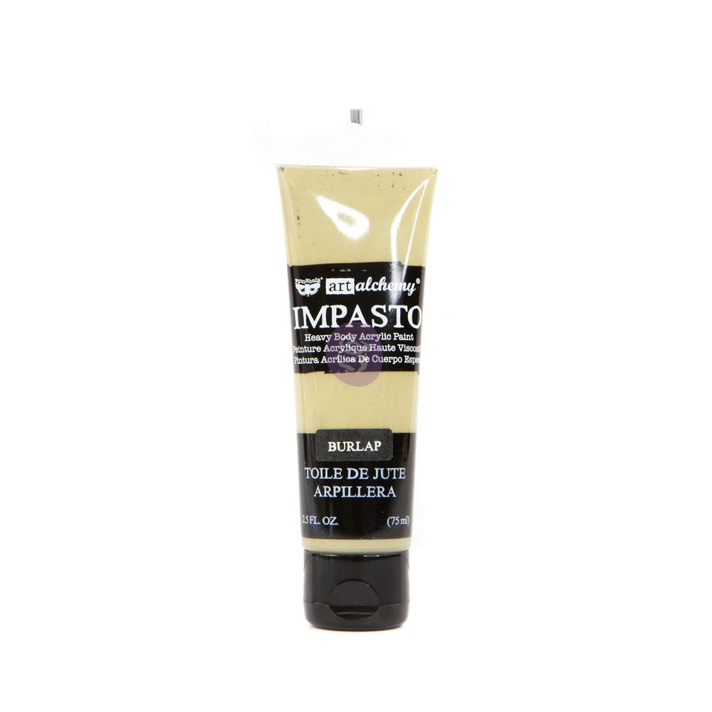 PRIMA MARKETING INC Art Alchemy- Impasto Paint - Burlap UPC 655350966362