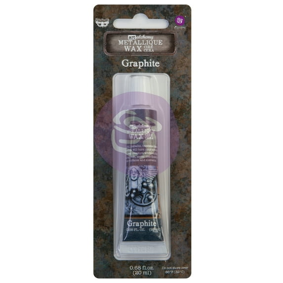 PRIMA MARKETING INC Art Alchemy - Metallique Wax- Graphite - 1 tube, 20ml UPC 655350968403