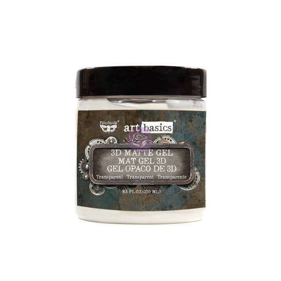 PRIMA MARKETING INC Art Basics - 3D Matte Gel (8 fl. oz.) UPC 655350961398