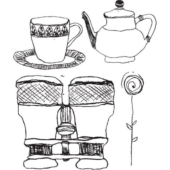 PRIMA MARKETING INC Clear Stamp- Lifetime #1 UPC 655350563165
