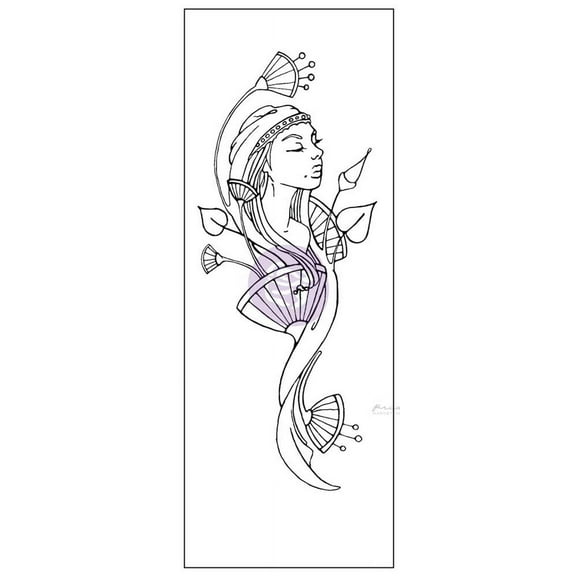 PRIMA MARKETING INC Creating In Faith: 2.25x6 Cling Stamps-Ruth UPC 655350980696