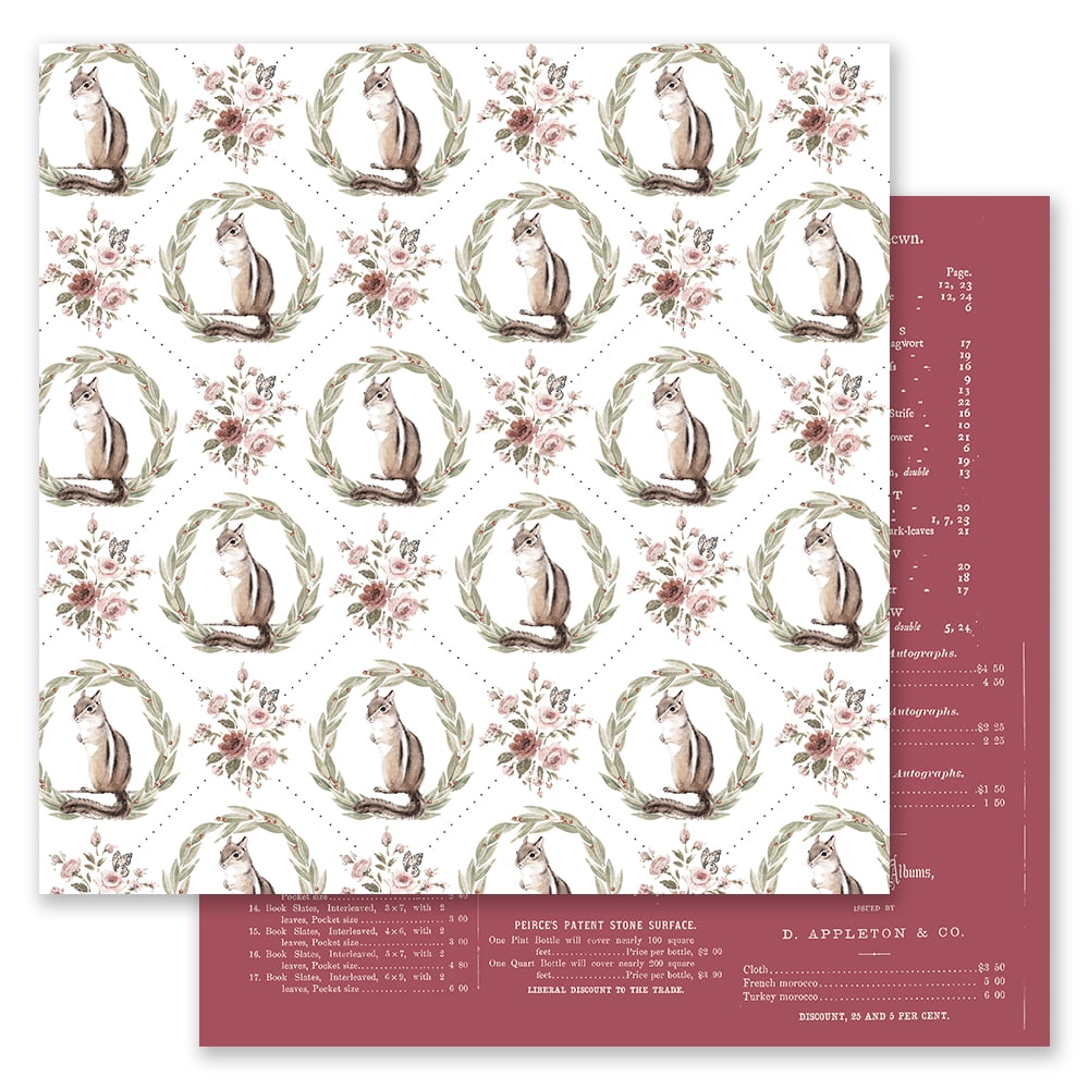 PRIMA MARKETING INC Farm Sweet Farm Collection 12x12 Sheet - Farm & Fauna - 12x12 in, w/ foil details UPC 655350849375