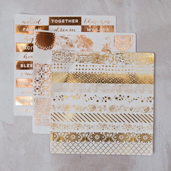 PRIMA MARKETING INC Foil Washi Stickers UPC 655350585334