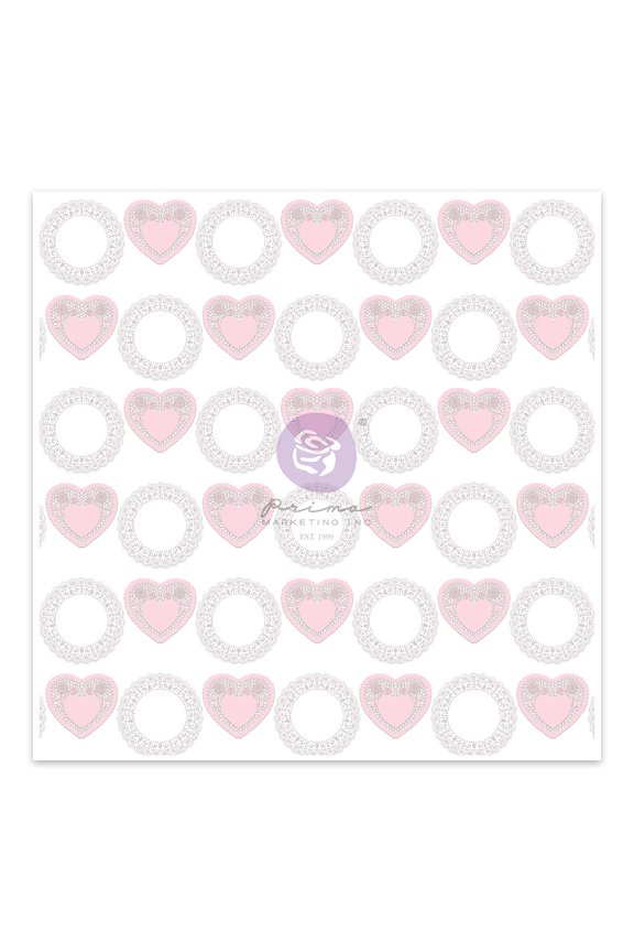 INC Love Notes Collection Acetate sheet - 1 sheet 12"x12" UPC 655350999377
