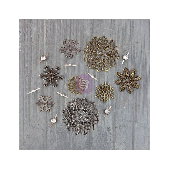 PRIMA MARKETING INC Mechanicals -Vintage Snowflakes UPC 655350964399