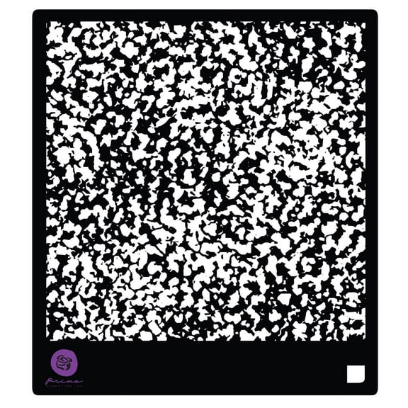 PRIMA MARKETING INC Stencil - Composition Book UPC 655350584641