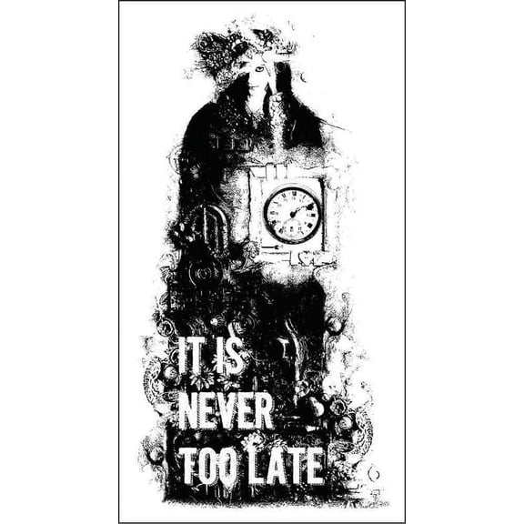 PRIMA MARKETING INC Wood Mounted Stamps-It Is Neve UPC 655350962166