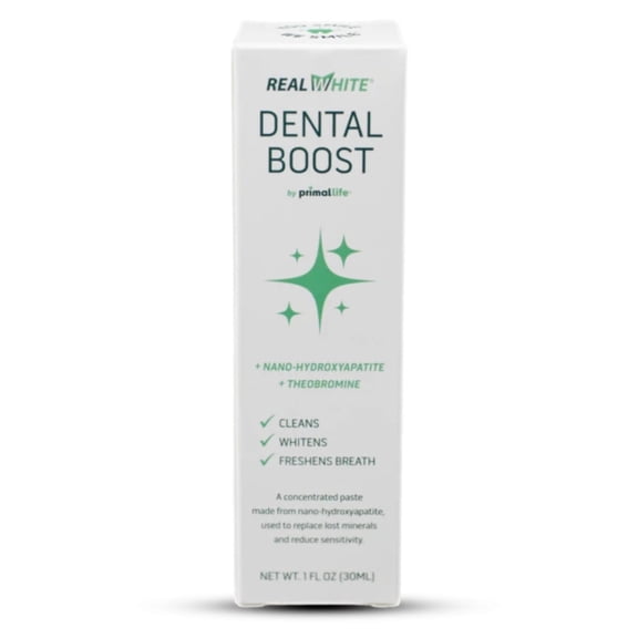 PRIMAL LIFE ORG - Organic Real White Dental Boost 1FO ( Pack of 1)