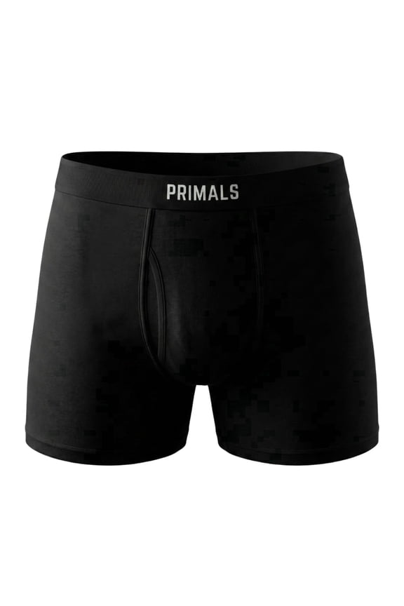 100% Merino Wool Boxer Briefs - Natural Rubber Waistband - Elite Performance - Black (1 Count) (US, Alpha, Small, Regular, Regular, Midnight Black)