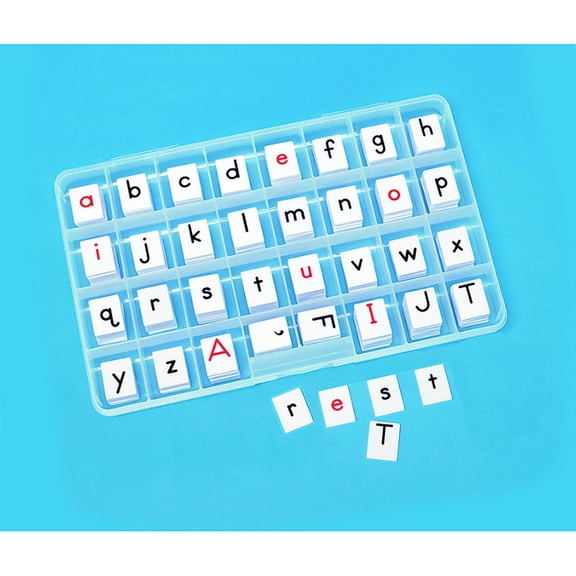 Primary Concepts Two-Sided Alphabet Letter Tiles