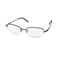 thumbnail image 1 of PRIMARY PT109 CAT EYE TITANIUM EYEGLASS FRAME/GLASSES HALF-RIM ALLERGY FREE RARE, 1 of 9