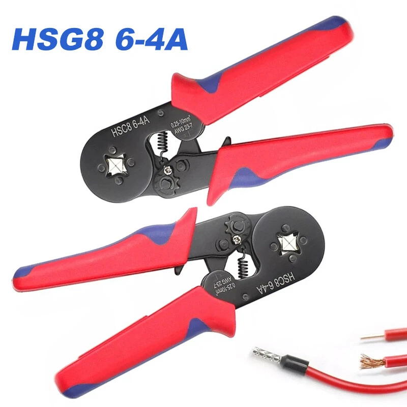 PRIME - 0.25-10Mm² Ferrule Terminal Hand Wire Cord End Crimper Crimp Crimping Tool Plier