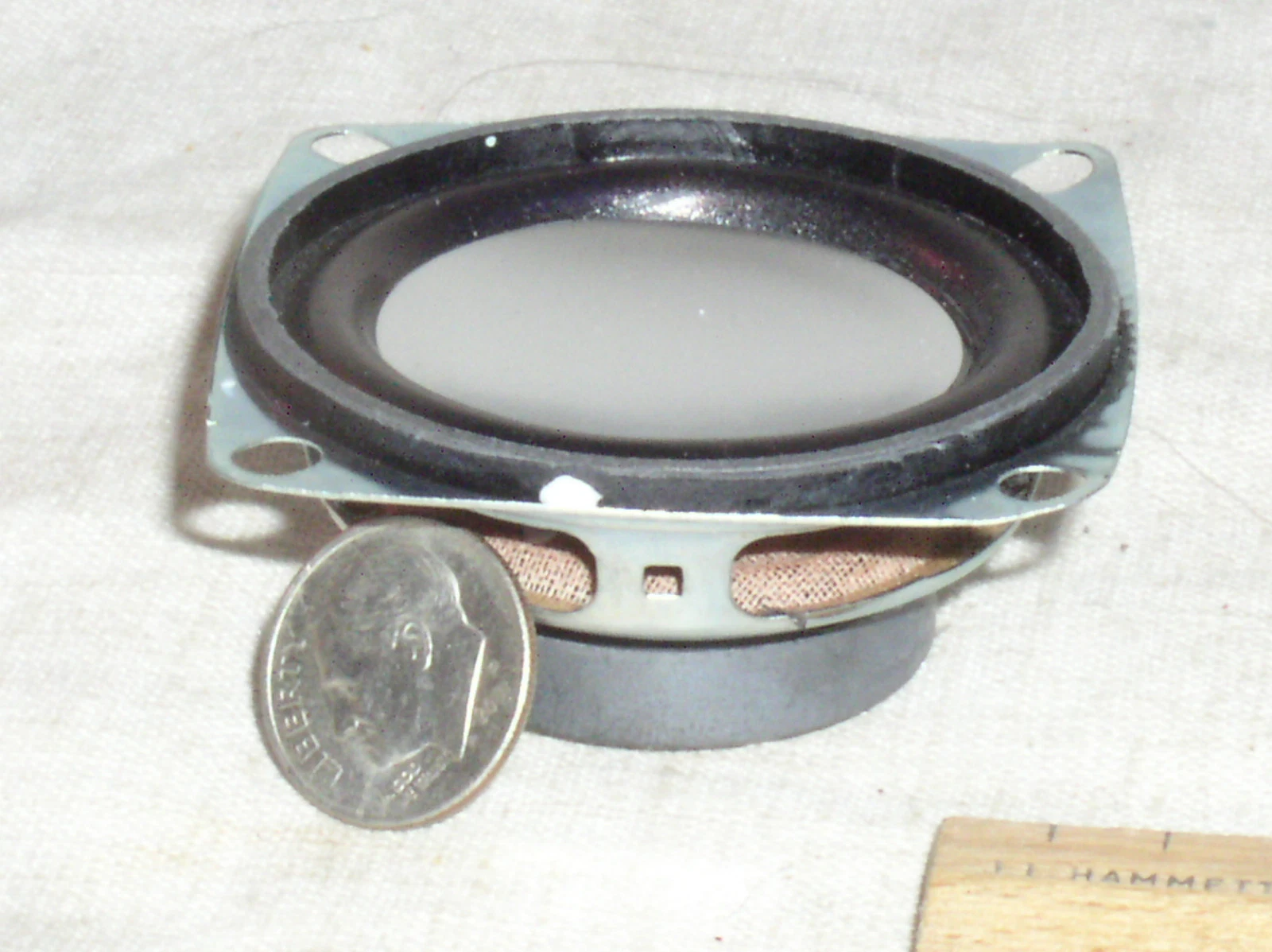 PRIME- 1 New 4 Ohm 3 Watt Intercom Mini Speaker 2 In Inch Aluminumized Mylar Foam Cone